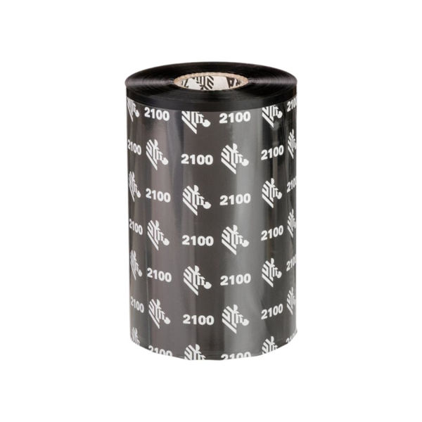 Picture of Zebra 2100 Wax Ribbon (25mm core) 60mm x 450M